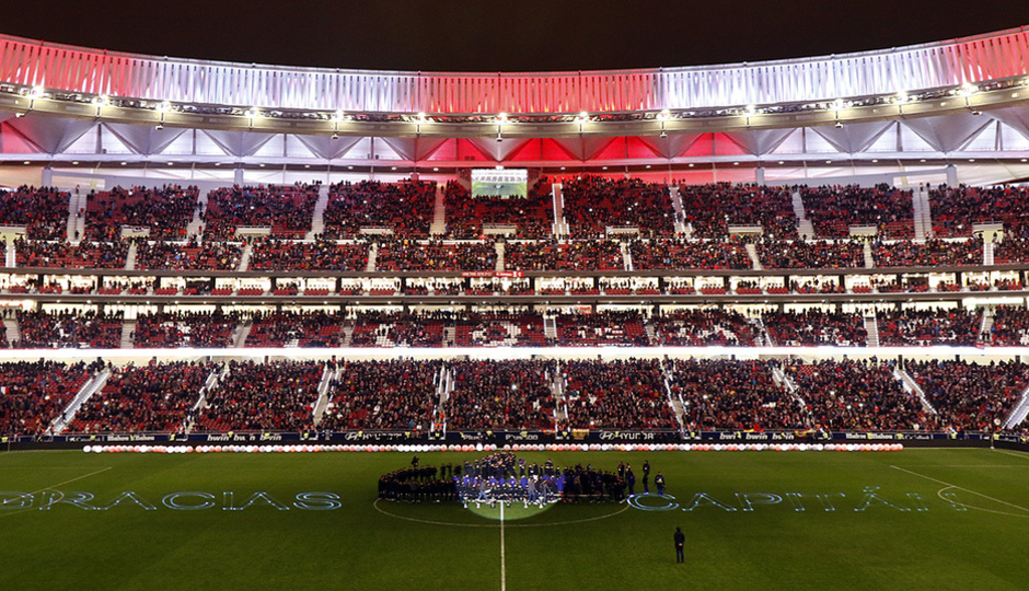 Cuarto aniversario del Wanda Metropolitano 