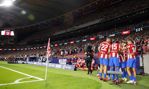 Temporada 2021/22 | Atlético de Madrid - FC Barcelona | Lemar celebración