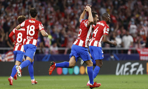Temp. 21-22 | Atlético de Madrid - Liverpool | Celebración Koke