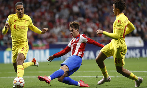 Temp. 21-22 | Atlético de Madrid - Liverpool | Celebración gol Griezmann