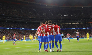 Temp. 21-22 | Atlético de Madrid - Liverpool | Celebración gol Griezmann 