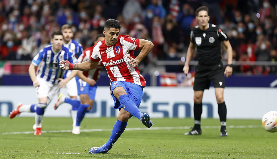 Temporada 21/22 | Atlético de Madrid - Real Sociedad | Suárez gol