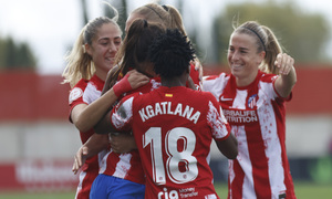 Temp. 21-22 | Atlético de Madrid Femenino-Villarreal | Shei celebración