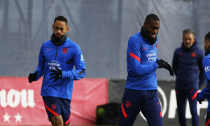 Temp. 21-22 | Entrenamiento 10-12-2021 | Kondogbia y Cunha