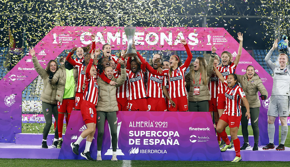 Galería 2021 Atlético de Madrid Femenino | Campeonas Supercopa