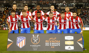 Temp. 21-22 | Semifinal Supercopa | Atlético de Madrid-Athletic | Once
