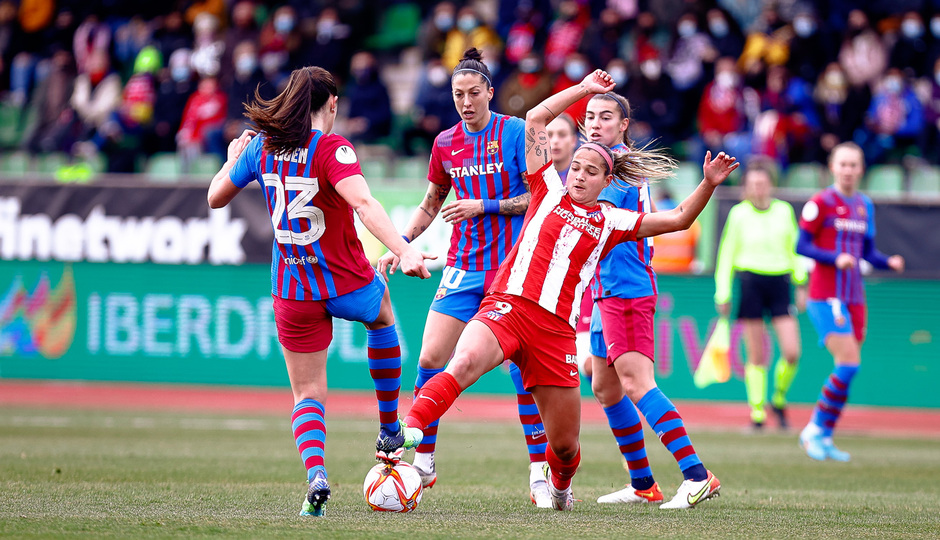 Temp. 21-22 | Final supercopa de España Femenina | Barcelona - Atlético de Madrid | Deyna