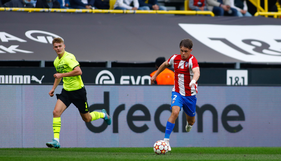 Temp. 21-22 | Youth League | Borussia Dortmund - Atlético de Madrid Juvenil A | Sergio