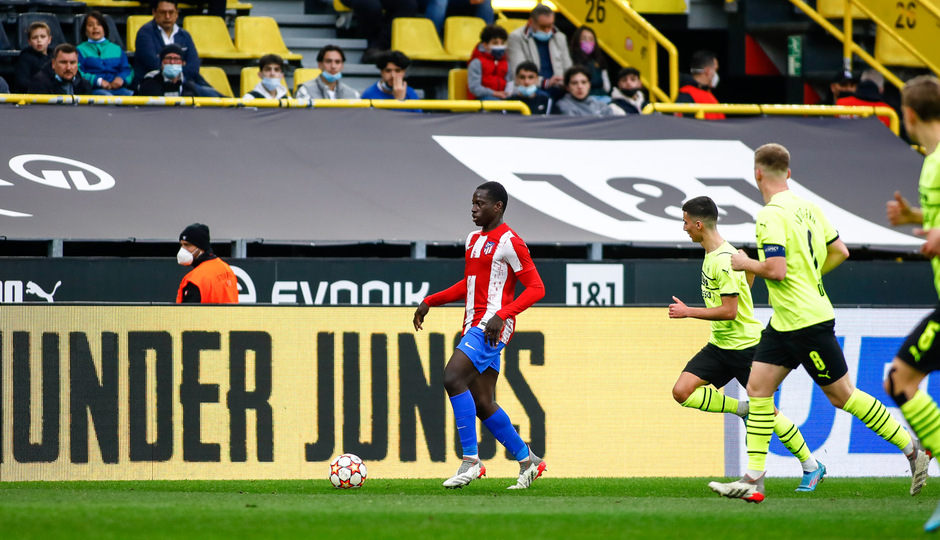 Temp. 21-22 | Youth League | Borussia Dortmund - Atlético de Madrid Juvenil A | Ibrahima