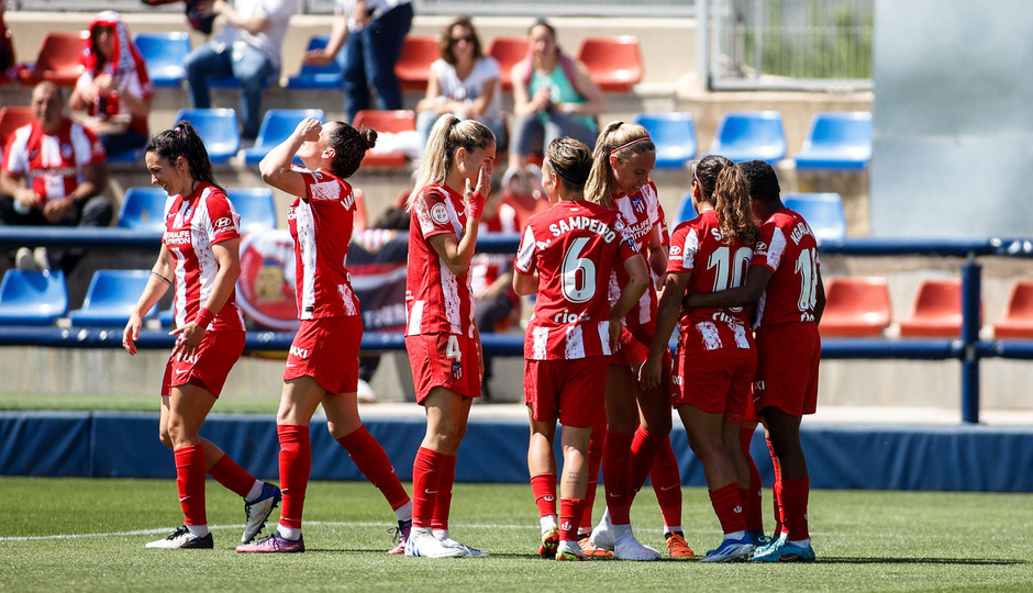 Temporada 21/22 | Levante - Atlético de Madrid Femenino | Celebración del tercer gol