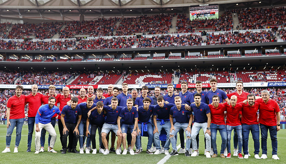 Temporada 21-22 | Atlético de Madrid - Sevilla | Homenaje Academia | Atleti B