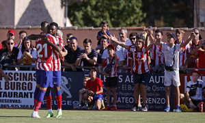 Temp. 22-23 | Numancia - Atlético de Madrid | Thomas Lemar y Yannick Carrasco