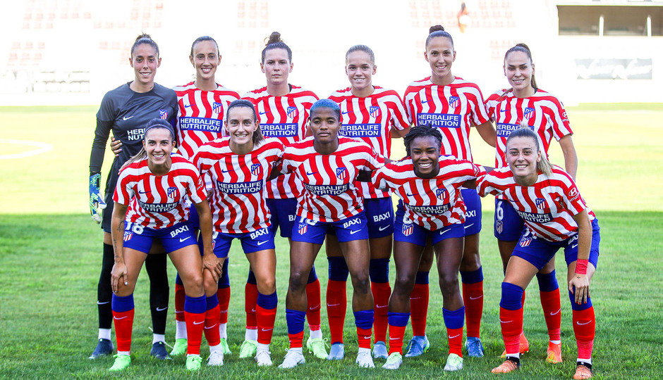 Temp 22-23 | Atlético de Madrid Femenino - Alhama | Once Titular