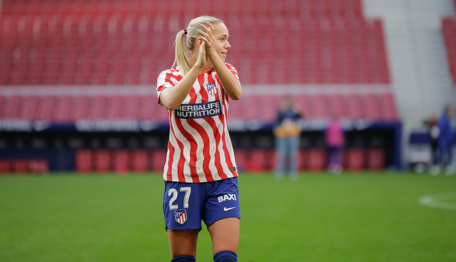 Temp. 22-23 | Atlético de Madrid Femenino - Real Betis | Lundkvist aplausos