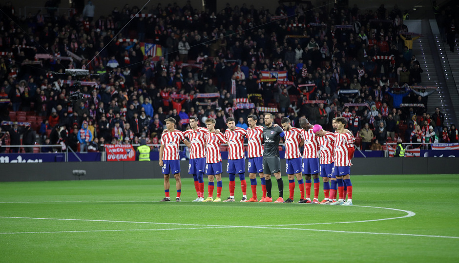 Temp. 22-23 | Jornada 15 | Atlético de Madrid - Elche CF | Minuto de silencio