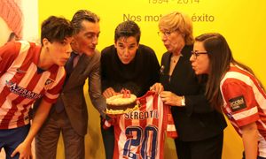 Temporada 2013-2014. Aniversario XX de Sercotel con el Atlético de Madrid Féminas