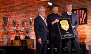 Leyenda Simeone | Enrique Cerezo, Simeone y Miguel Ángel Gil