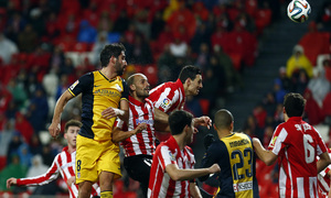 Temporada 13-14. Athletic Club - Atlético de Madrid. Copa del Rey. 1/4 final. Vuelta. 