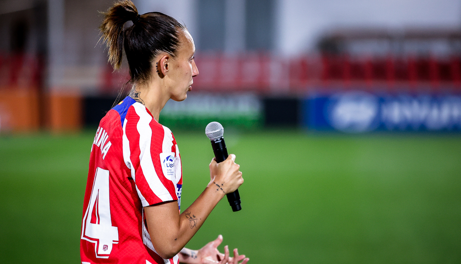 Temp. 22-23 | Atlético de Madrid Femenino - UDG Granadilla | Virginia homenaje