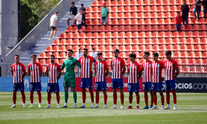 Temp. 23-24 | Atlético de Madrid B-AD Ceuta | Minuto de silencio
