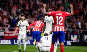 Temp. 23-24 | Atlético de Madrid - Real Madrid | Morata celebración