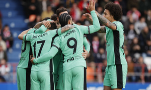 Temp. 23-24 |  Lugo - Atlético de Madrid | Celebración piña