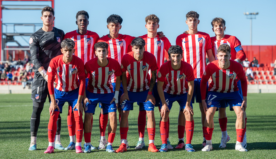 Temp. 23-24 | Copa del Rey | Atlético de Madrid Juvenil A - Rayo Vallecano | Once