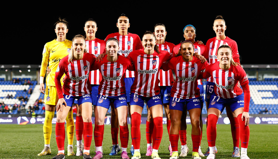 Temp. 23-24 | Supercopa de España | Atlético de Madrid Femenino - Levante UD | Once inicial