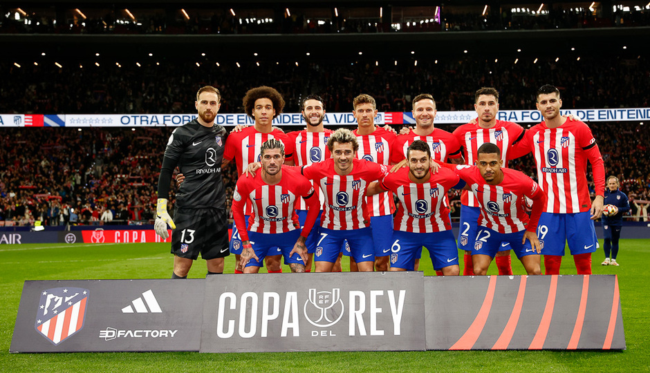 Temp. 23-24 | Copa del Rey | Atlético de Madrid - Real Madrid | Once