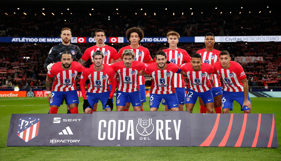 Temp. 23-24 | Copa del Rey | Atlético de Madrid - Athletic Club | Once
