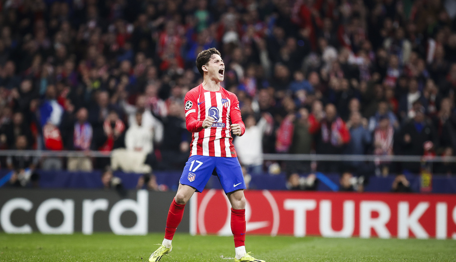 Temp. 23-24 | Champions League | Atlético de Madrid - Inter | Riquelme celebración penalti