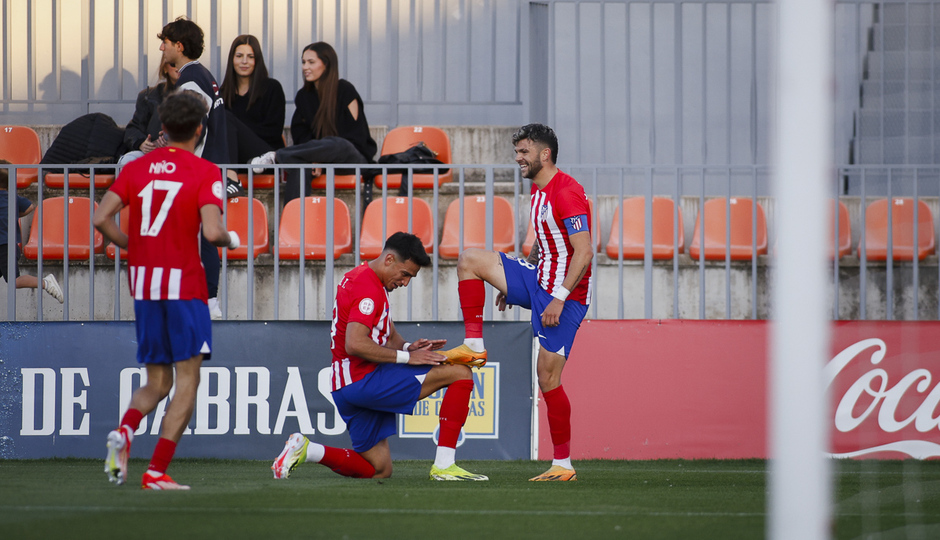 Temp. 23-24 | Atlético de Madrid B - Algeciras | Celebración Sergio Guerrero