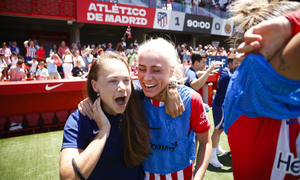 Temp. 23-24 | Atlético de Madrid Femenino - Villarreal | celebración