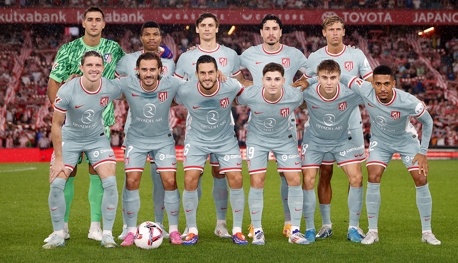 Nuestro once inicial ante el Athletic