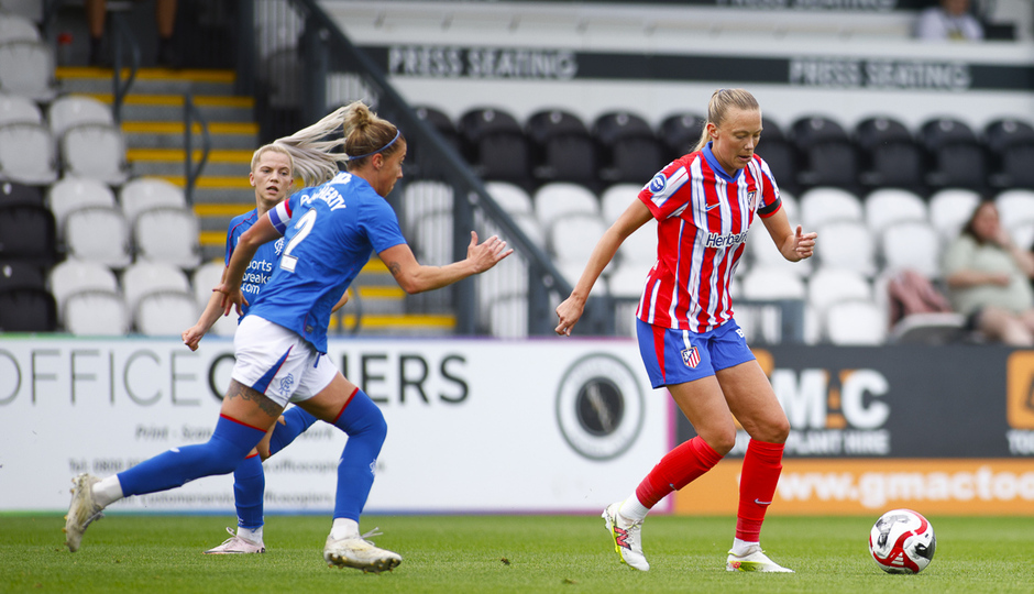 Temp. 24-25 |  UWCL | Atlético de Madrid Femenino - Rangers | Jensen