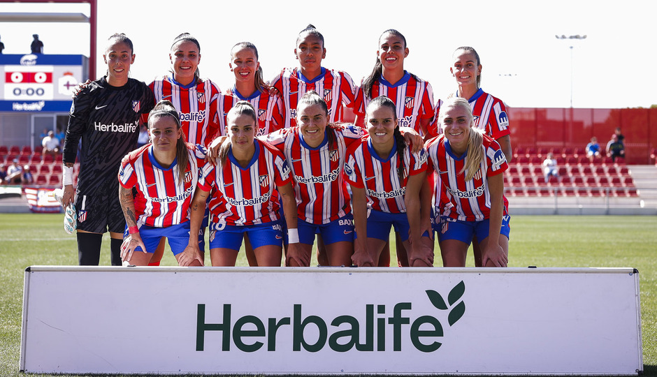 Temp. 24-25 | Atlético de Madrid Femenino - Deportivo de la Coruña | Once