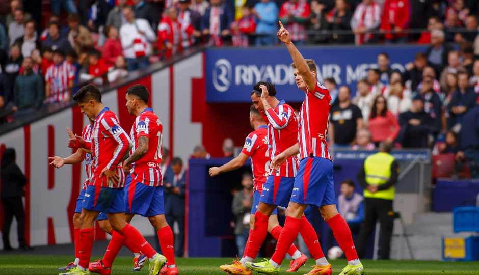 Temp. 24-25 |Atlético de Madrid - UD Las Palmas | Celebración gol Sørloth