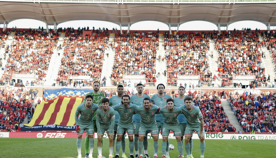 Temp. 24-25 | RCD Mallorca- Atlético de Madrid | Once