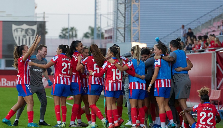 Temp. 24-25 | Sevilla - Atlético de Madrid Femenino  | Celebración segundo gol