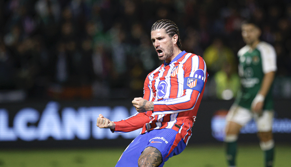 Cacereño-Atleti. Gol De Paul. Celebración