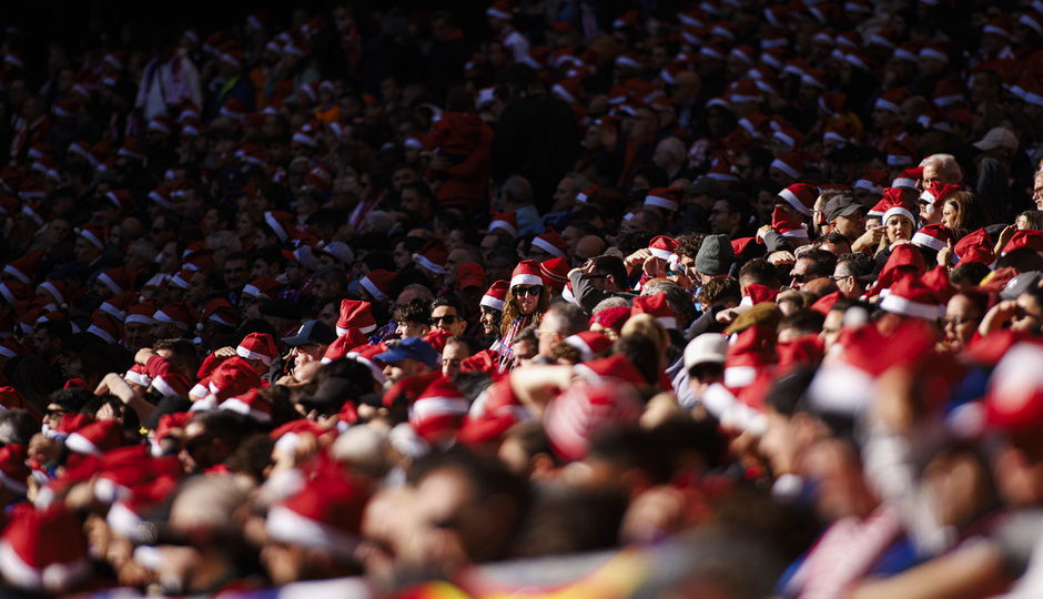 Temp. 24-25 | Atlético de Madrid - Getafe | Gorros Navidad