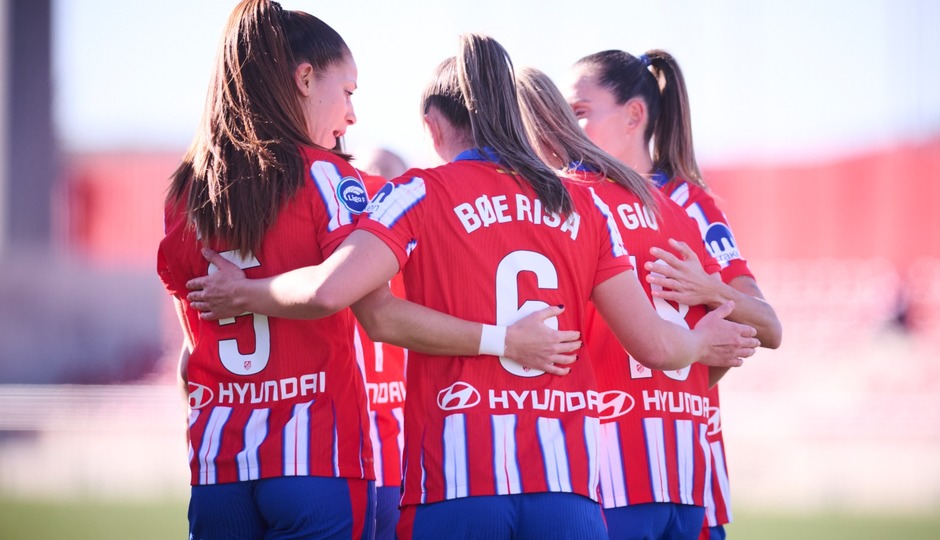 Temp. 24-25 | Atlético de Madrid Femenino - Levante | Celebración gol Rosa Otermín