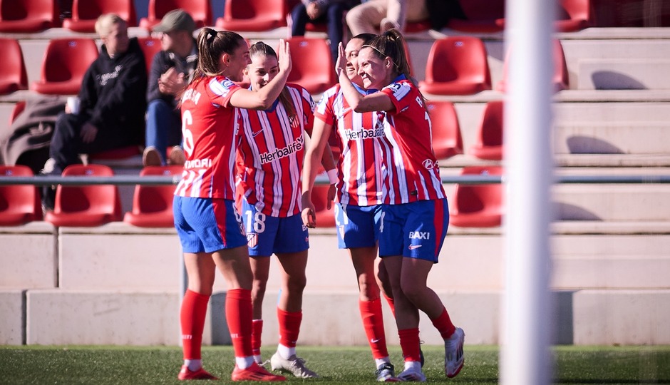 Temp. 24-25 | Atlético de Madrid Femenino - Levante | Celebración gol 