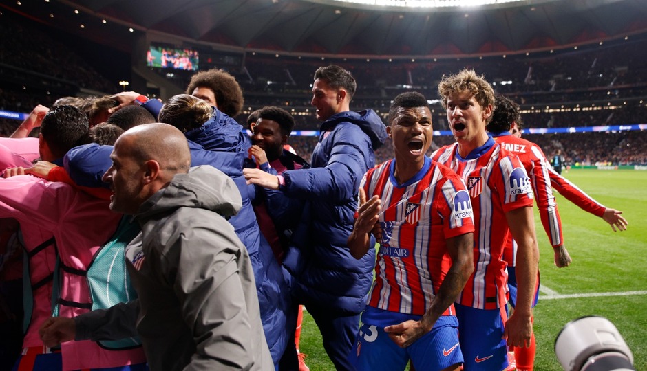 Temp. 24-25 | Champions League | Atlético de Madrid - Bayer Leverkusen | Celebración Julián Alvarez