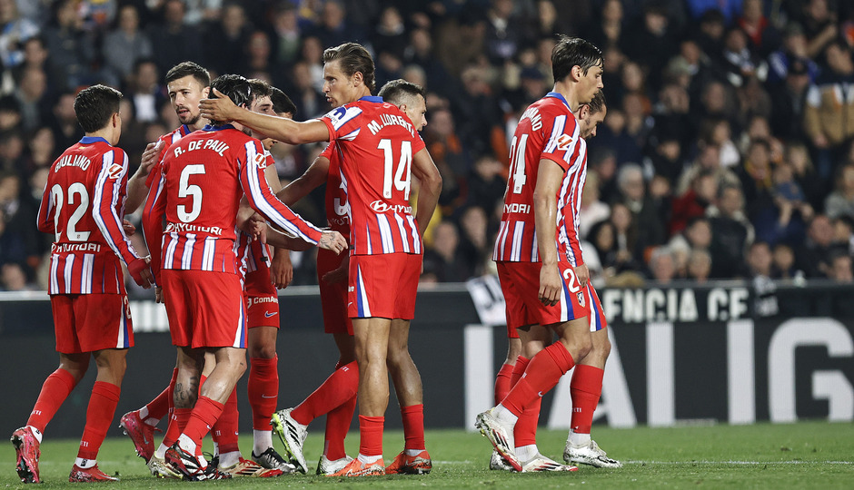 Temp. 24-25 | Valencia - Atlético | Celebración