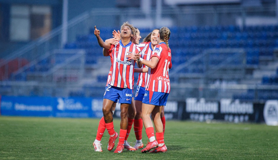 Temp. 24-25 | Madrid CFF - Atleti Femenino | Celebración gol de Luany