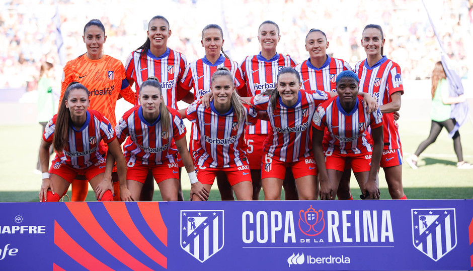 Temp. 24-25 Final Copa de la Reina | Atleti Femenino - Barcelona | Once
