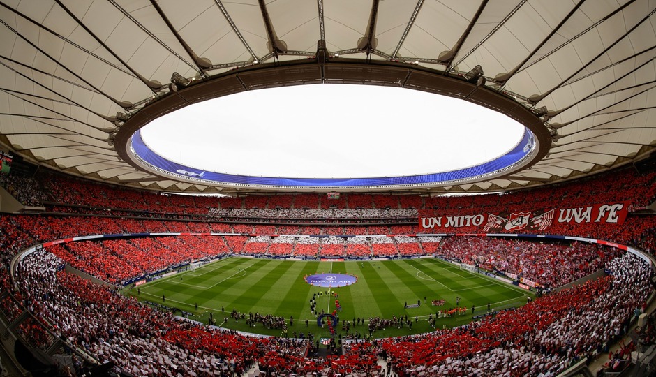 Temp. 25-26 | Atlético de Madrid - Real Madrid | Tifo mosaico