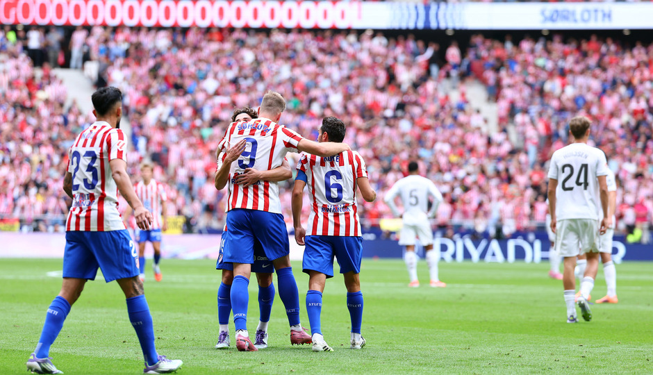 Temp. 25-26 | Atlético de Madrid - Real Madrid | Sorloth celebración
