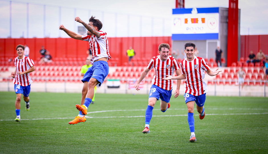 Temp. 25-26 | Atlético de Madrid Juvenil A - Eintracht | Youth League | Celebración